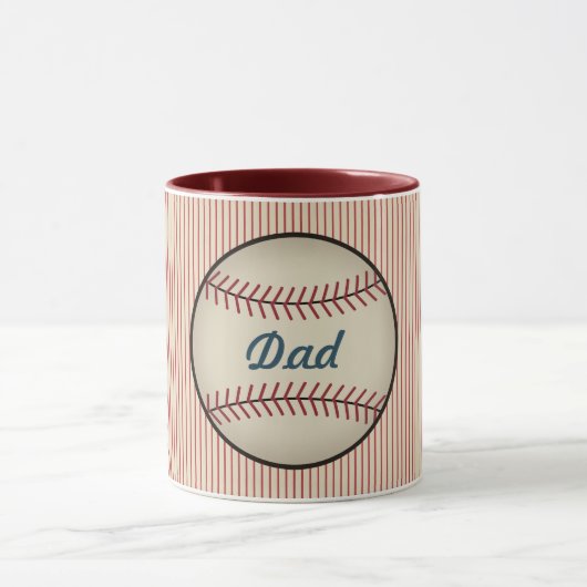 Vintage Baseball Papa Mug (Centre)