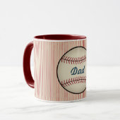 Vintage Baseball Papa Mug (Devant gauche)