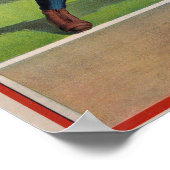 Vintage Baseball Players Poster (Coin)
