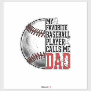 Vintage Baseball Vader Gravure Grafische T-Shirt_1 Sticker
