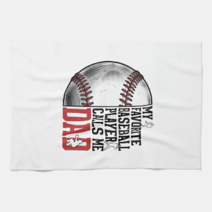 Vintage Baseball Vader Gravure Grafische T-Shirt_1 Theedoek