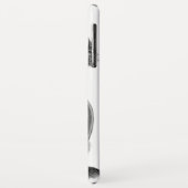 Vintage Bats iPhone à peine Coque pour Vampires (Dos/Gauche)