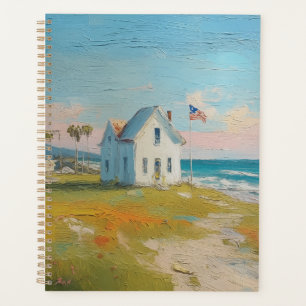 Vintage Beach 4 juillet Americana Independence