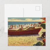 Vintage, Beach Haven, New Jersey Briefkaart (Voorkant / Achterkant)