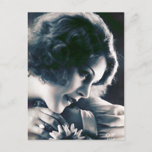 Vintage Beauty French Photo Briefkaart