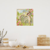 Vintage Beauty Poster (Cuisine)