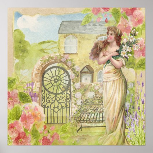 Vintage Beauty Poster (Devant)