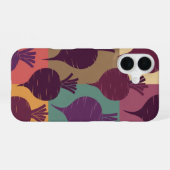 Vintage Beetroot Pattern iPhone 16 Hoesje (Achterkant horizontaal)