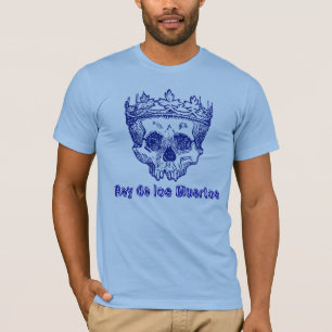 Vintage Bekroonde Schedel T-shirt