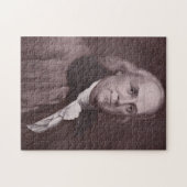 Vintage Benjamin Franklin Portrait Legpuzzel (Horizontaal)