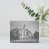 Vintage Bergen Hotel Briefkaart (Staand voorkant)