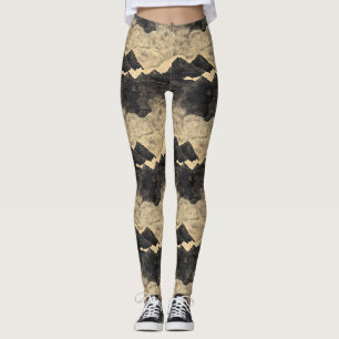 Vintage bergwolkenlandschap (2) leggings