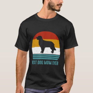 Vintage - Best Dog Mam Ever Golden Retriever Mam T-shirt
