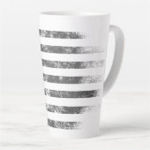 Vintage Betsy Ross Drapeau américain Latte Mug (Angle droit)