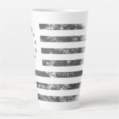 Vintage Betsy Ross Drapeau américain Latte Mug (Devant)