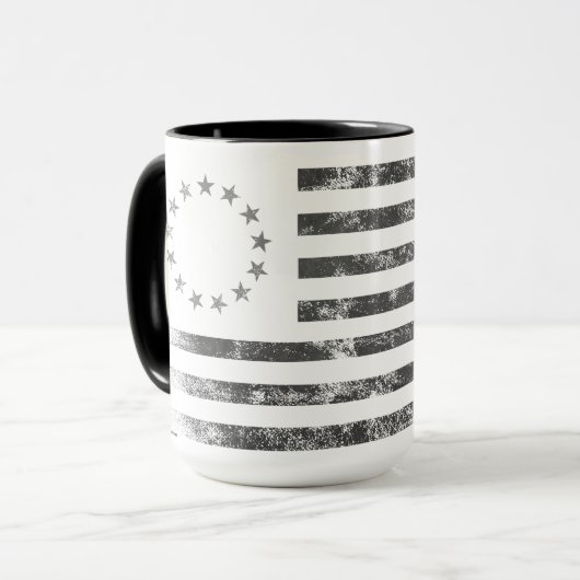 VINTAGE Betsy Ross Mug (Devant gauche)
