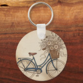 vintage bicycle sleutelhanger (Achterkant)
