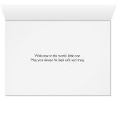 Vintage - Bienvenue à Baby, (Intérieur Horizontal (Bas))