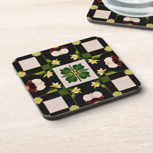 Vintage Bier Onderzetter (Linkerzijde)