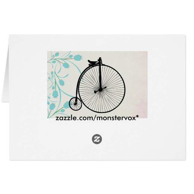 Vintage Bike (Achterkant Horizontaal)