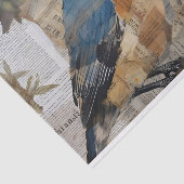 Vintage Bird  Decoupae Bird Decoupage Tissuepapier (Detail)
