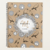 Vintage Birds & Nid Rustic Kraft Brown (Devant)