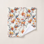 Vintage Birds Towel Fall Gift for Grandparents (Gant de toilette)