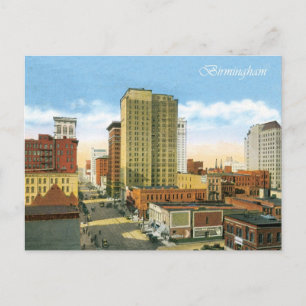 Vintage Birmingham Briefkaart