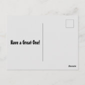 Vintage Birthday Greetings Briefkaart (Achterkant)