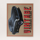 Vintage Black Camaro Legpuzzel (Verticaal)