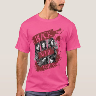Vintage Blacks Veils Art Birds Band Music Legend 3 T-shirt