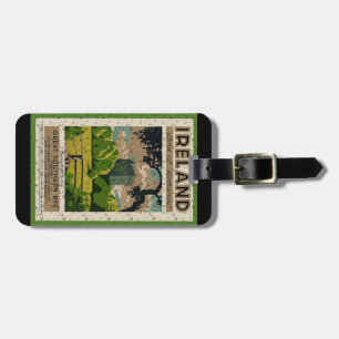 Vintage Blarney Castle Bagagelabel