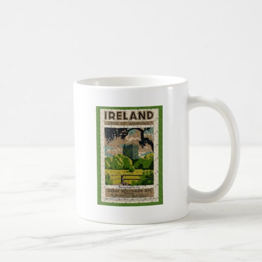 Vintage Blarney Castle Koffiemok (Rechts)