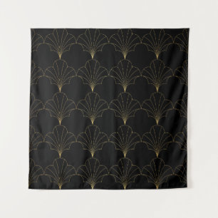 vintage bloem abstract naadloos patroon. Geometrie Wandkleed