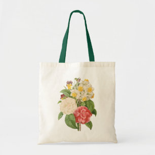 Vintage Bloem Camelia Narcis Bloemen door Redoute Tote Bag