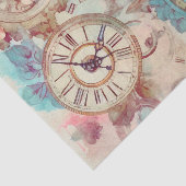 Vintage Bloem Steampunk Tissuepapier (Detail)