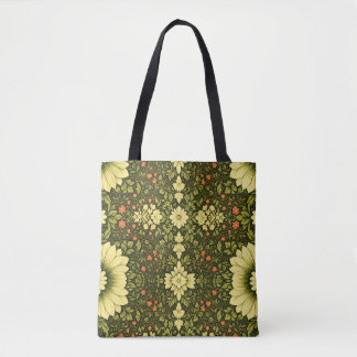 Vintage Bloem Tas