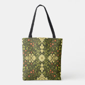 Vintage Bloem Tas  (Achterkant)