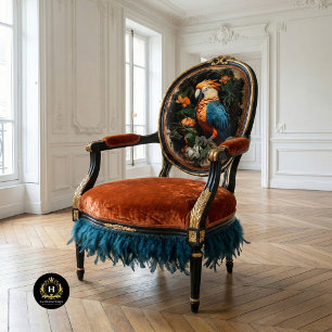 Vintage Bloem Vogel Papegaai Decoupage Tissuepapie Tissuepapier