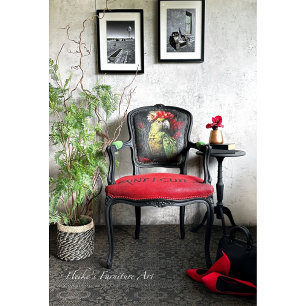 Vintage Bloem Vogel Papegaai Koningin Decoupage Tissuepapier