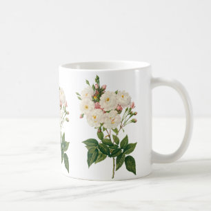 Vintage Bloemen Bloemroze Blush Noisette Roos Redo Koffiemok