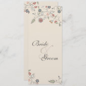 Vintage Bloemen het Scherpen Programma (Voorkant / Achterkant)