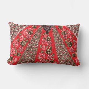 Vintage Bloemenkussen   Gezellige Boho Charme Kussen
