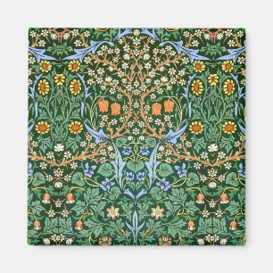 Vintage BloemenPatroon William Morris Magneet