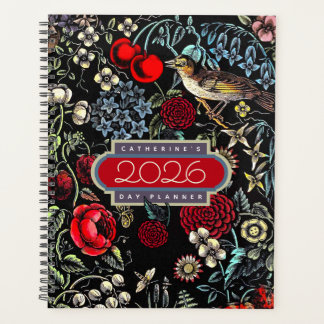 Vintage Bloementuin 2026 Dagplanner Planner