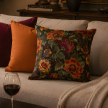 Vintage Bloom Elegantie Sierkussen