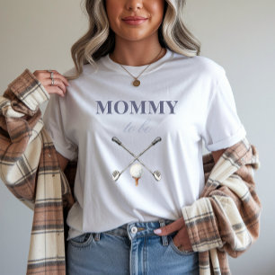 Vintage Blue Boy Nieuw bij de Club Golf Baby Borre T-shirt