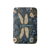 Vintage blue Dragonfly Badmat (Voorkant Verticaal)