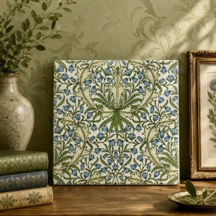 Vintage Bluebells  Tegeltje