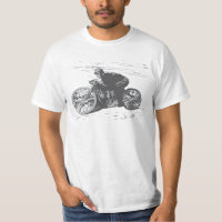 Vintage Board Track-motorfiets Racer#3